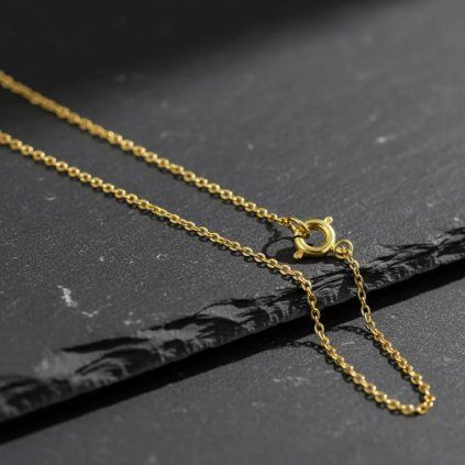 Zlatá retiazka Anker 1,2mm