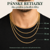 Zlatá retiazka Pancer 5mm
